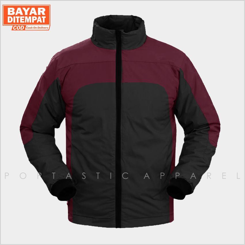 JAKET PRIA WATERPROOF JAKET HARRINGTON SMITH PRIA JAKET MOTOR TASLAN ANTI AIR HEYLOOK - [BISA COD]