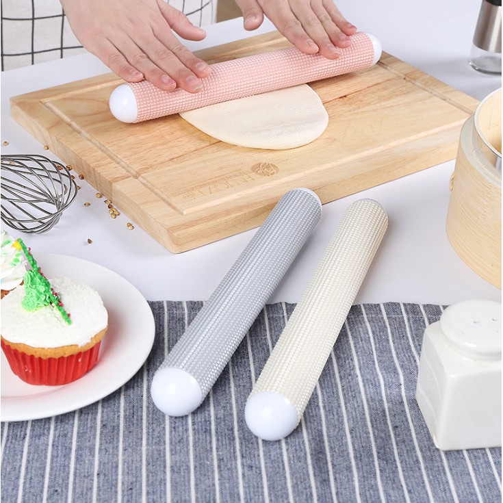 Rolling Pin Adonan Kue Anti Lengket Penggilas Adonan Penggiling Adonan Premium Bahan ABS