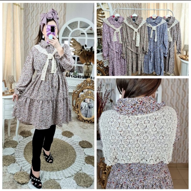 Tunik flowe Mejiwang