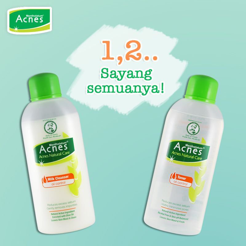 Acnes Oil Control (Toner/Milk Cleanser) (110ml) - Pembersih Wajah