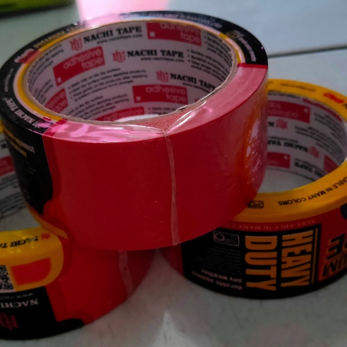 

Cloth tape /Lakban kain Merah Nachi 2 inch