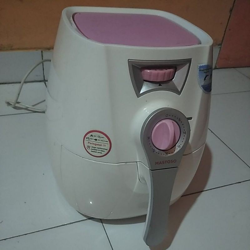 mastoso air fryer alat goreng tanpa minyak