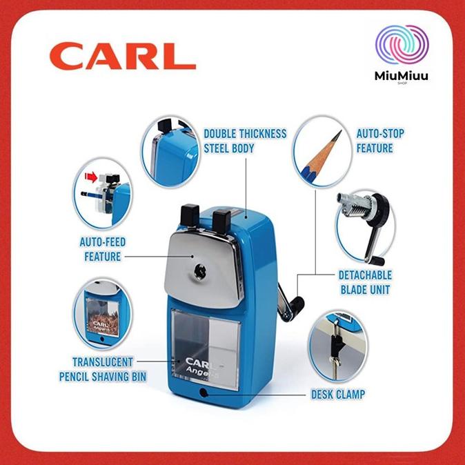 

SERUTAN RAUTAN PENSIL PENCIL SHARPENER JEPIT CARL A-5