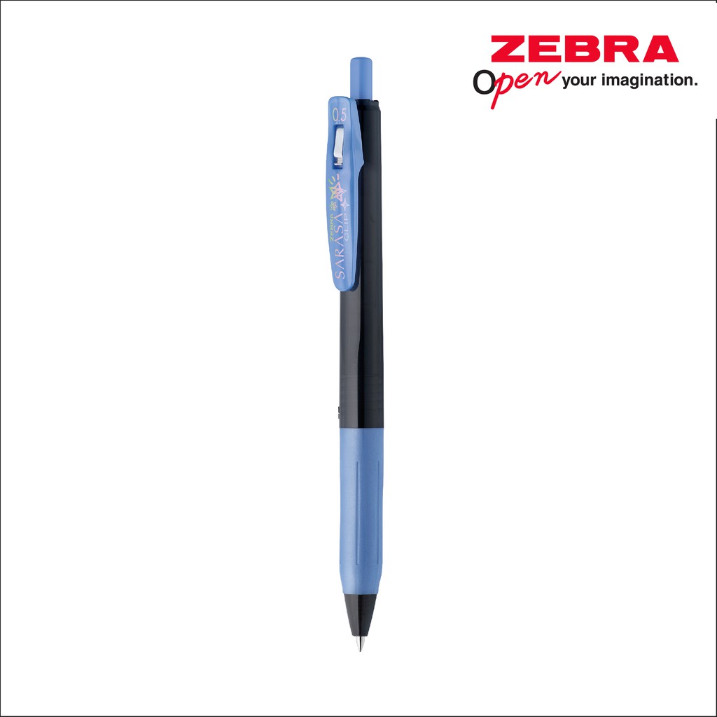 

ZEBRA Sarasa Clip Decoshine Pulpen Pena 0.5mm Retractable Ballpoint Pen Water Based