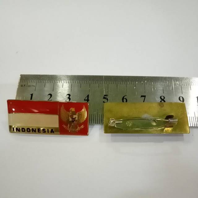 Pin Bendera Merah Putih Garuda Pin Bendera Indonesia Garuda Peniti