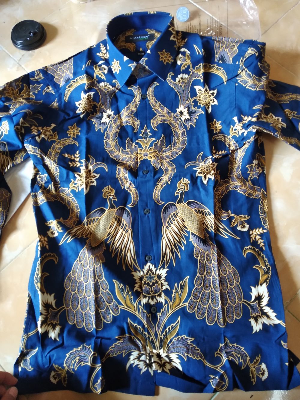 Kemeja Batik Panjang Alisan Slim Fit 10617