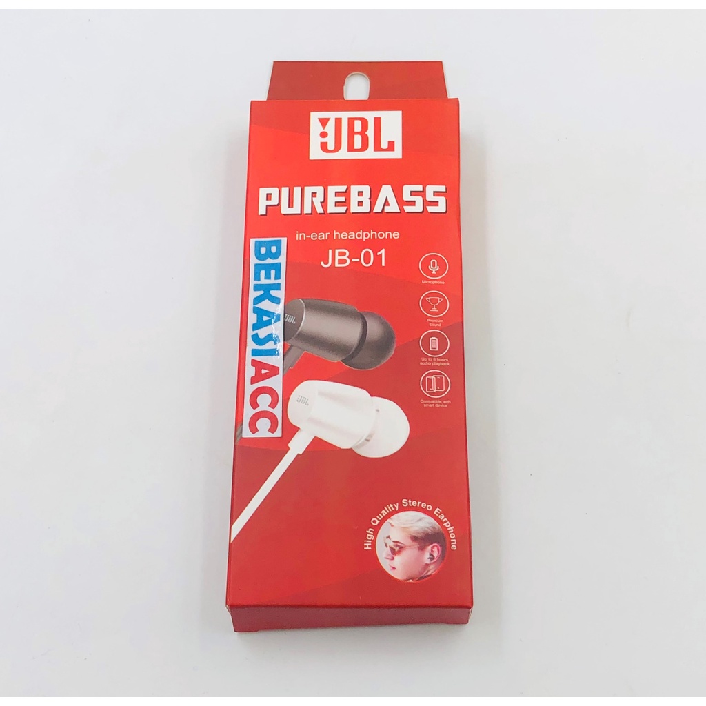 HEADSET JB-01 / HANDFREE JB01 / EARPHONE JB 01 FURE BASS