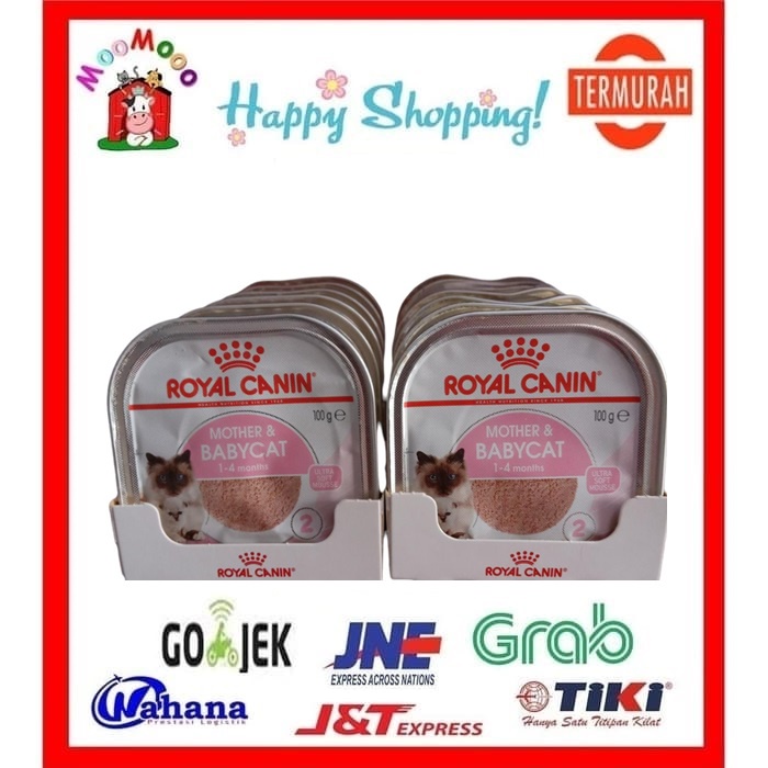 Royal Canin Mother And Baby Cat 100Gr - Wet Food / Makanan Basah Ibu dan Bayi Kucing