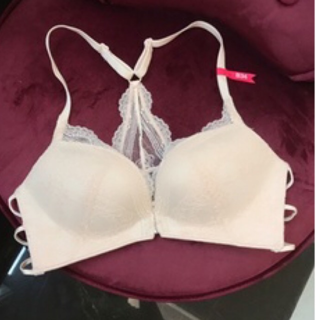 BRA SEAMLESS FASHION (G12) KAIT DEPAN MOTIF BELAKANG SEXY