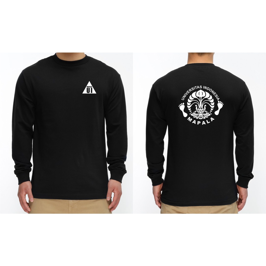 T-SHIRT KAOS MAPALA UI LENGAN PANJANG