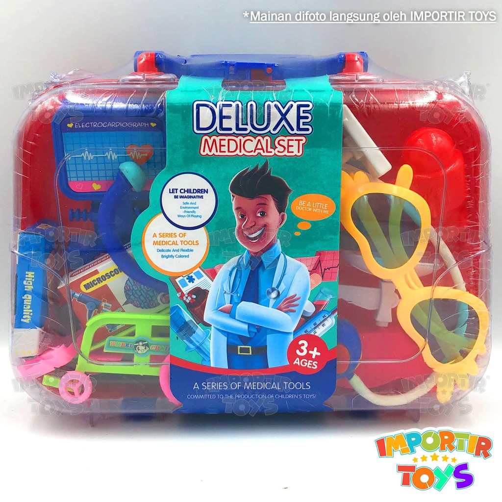 FULL Set Mainan DOKTER Tas Anak SET IMPORTIR TOYS