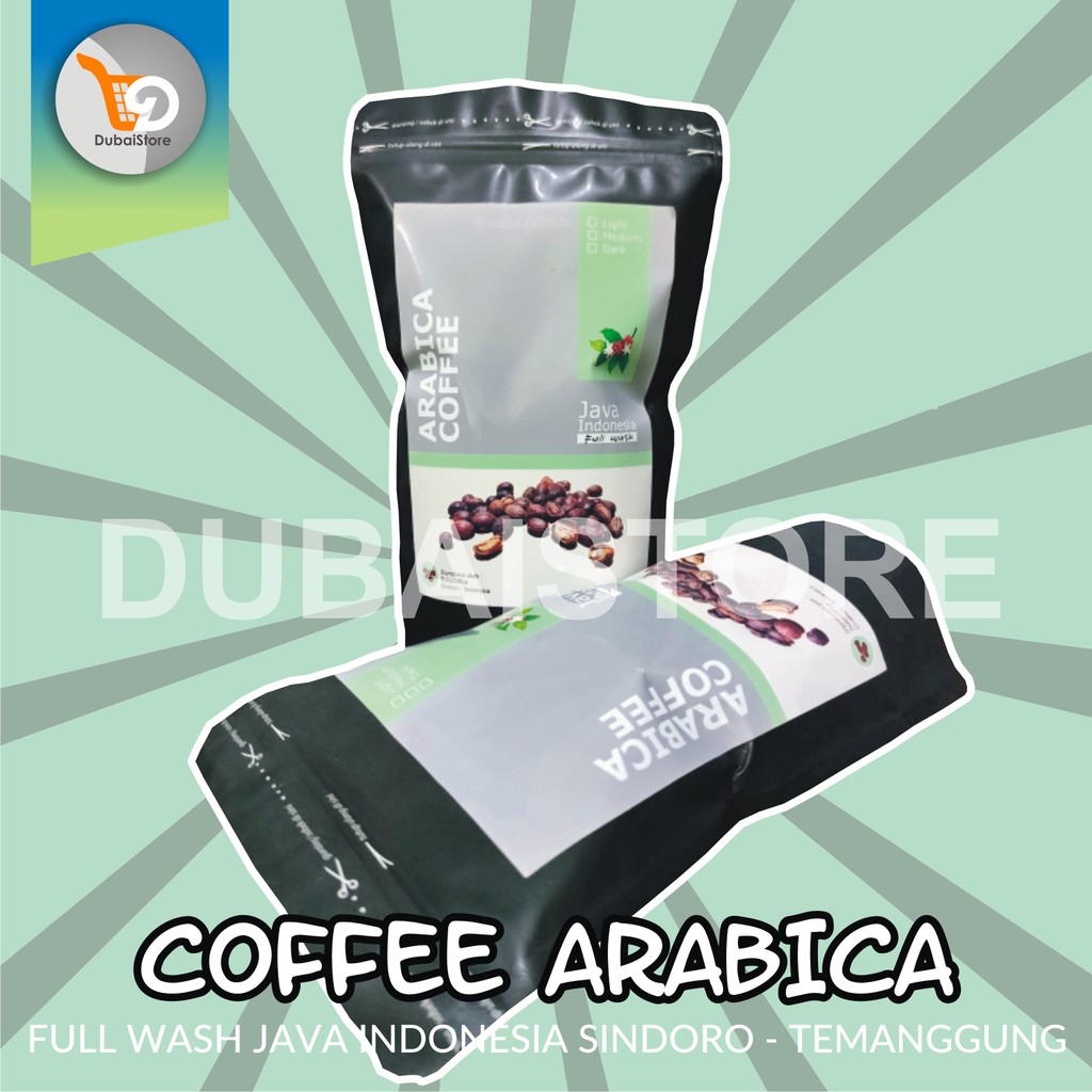 

Coffee Arabica Full Wash Java Sindoro 100% Original Kopi 250 Gms