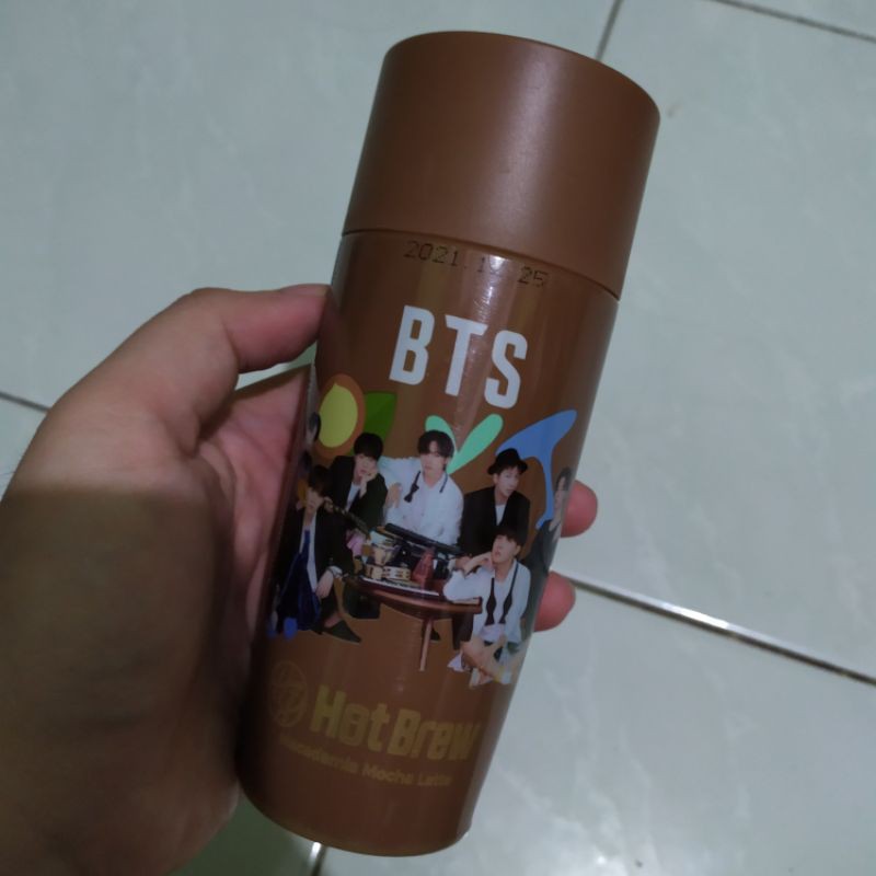BTS HOT BREW MACADAMIA MOCHA LATTE