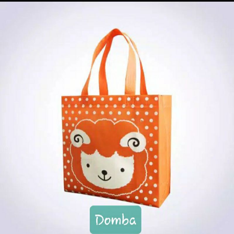 GOODIEBAG ULANG TAHUN SIZE 25X25X9 CM-Domba