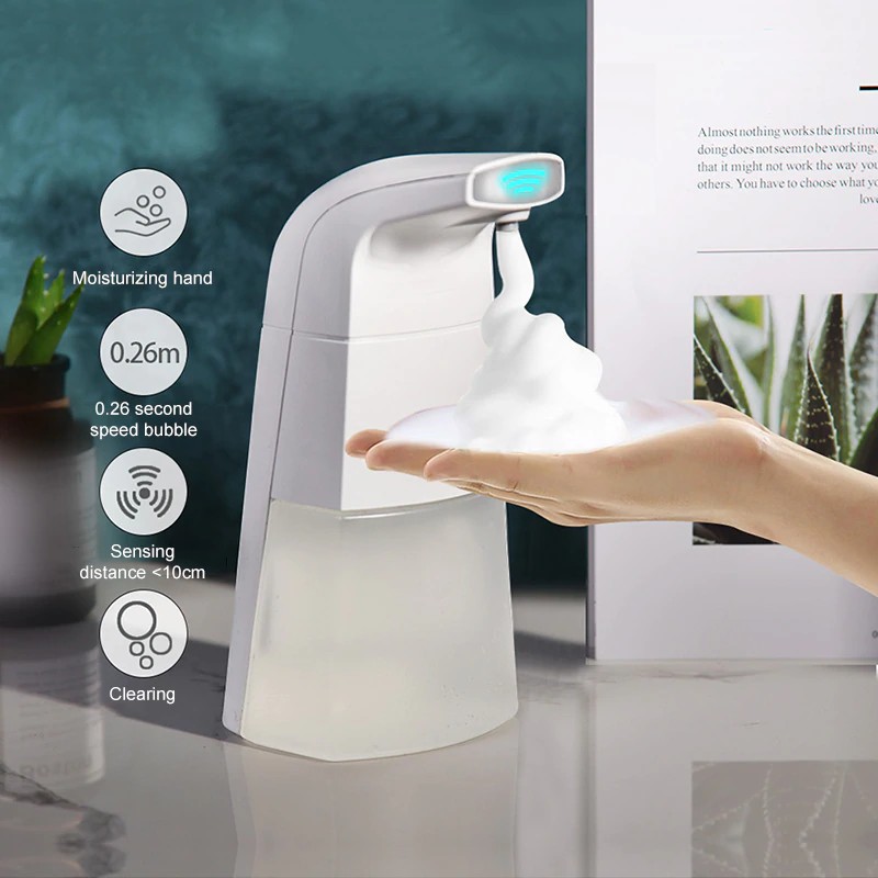 Automatic Liquid Soap And 10 Effervescent Tablets Dispenser Smart Sensor Automatic Sensor For