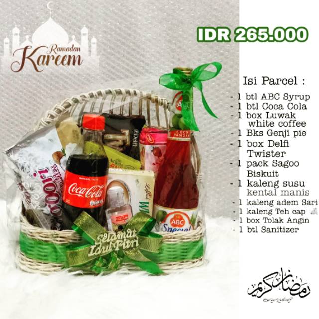 

[ READY STOCK ] PARCEL LEBARAN - RAMADAN KAREEM 2020