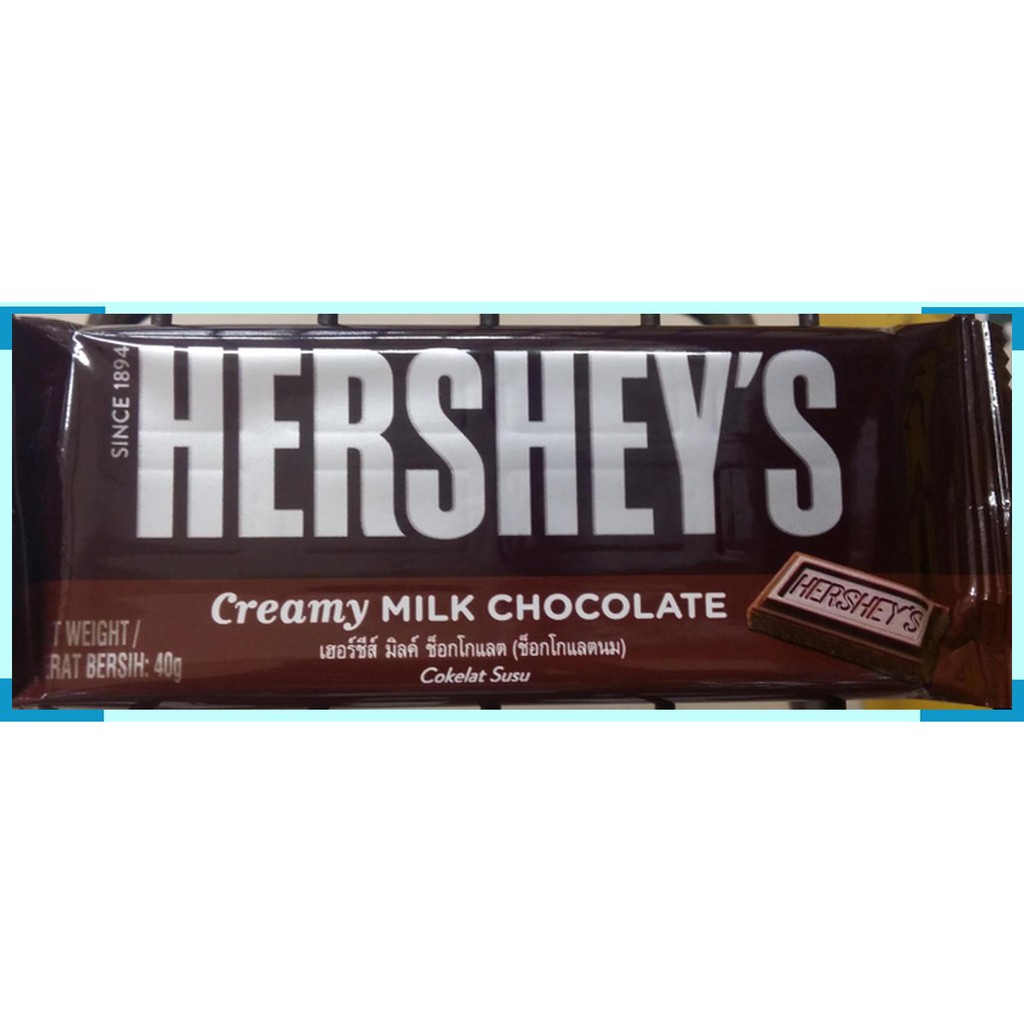

Hersheys | creamy milk chocolate | 40 gram