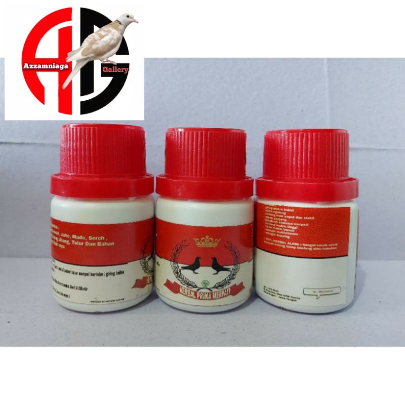 JAMU MERPATI  HERBAL PRIMA MERPATI  JAMU HPM MERPATI 100 BUTIR