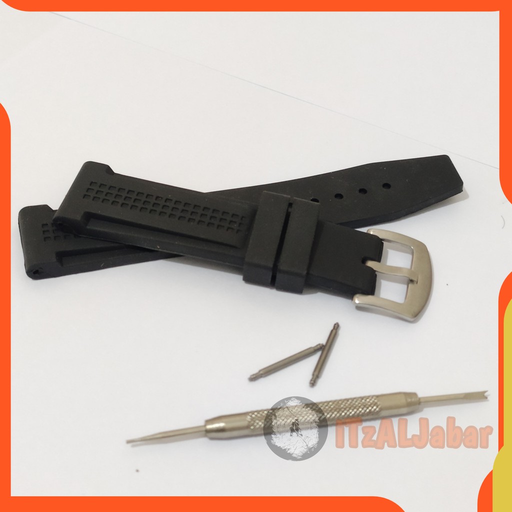 Tali jam tangan Karet rubber strap 22mm Strap Alpha 2022