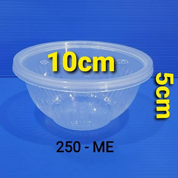 A8D5 Thinwall 250ml ME / Mangkok Thinwall 250ml / Mangkok Puding 250ml / Mangkok Plik 250ml Ready st