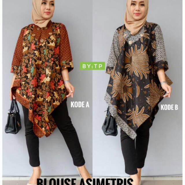 Blouse asimetris