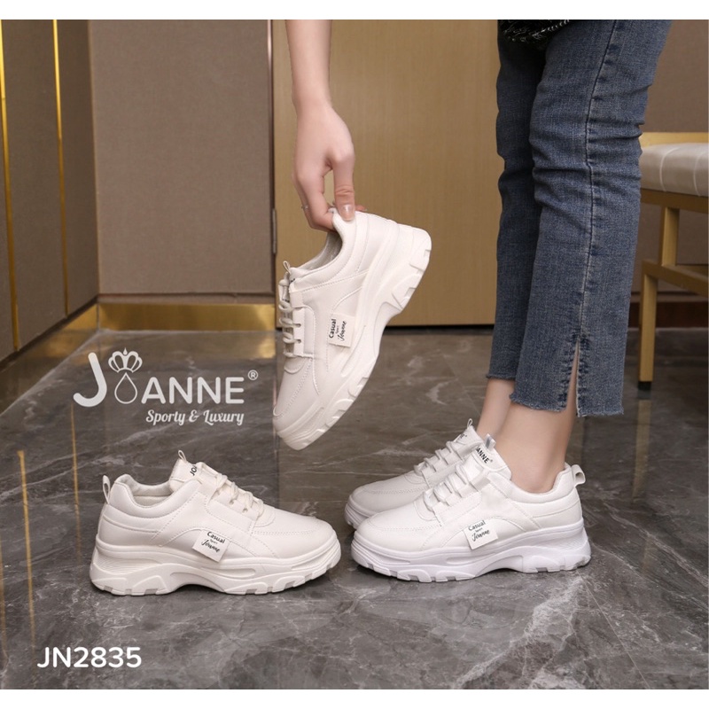 [ORIGINAL] JOANNE Sporty Sneakers Shoes Sepatu Wanita #JN2835