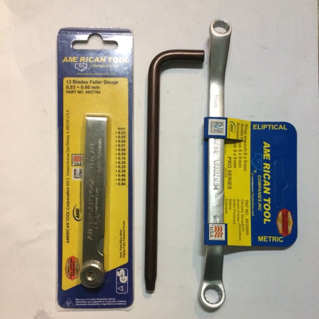 Kunci Setel Klep Feller Gauge Kunci Ring L Klep Bintang T 40 American Tool