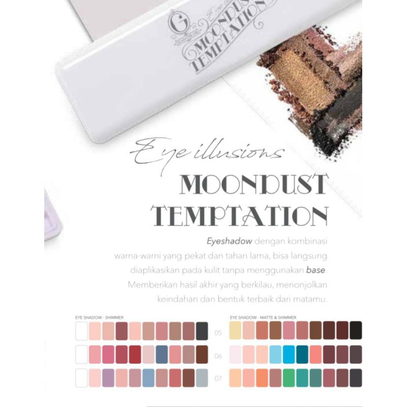 EyeShadow MADAME GIE, Eyeshadow Moondust