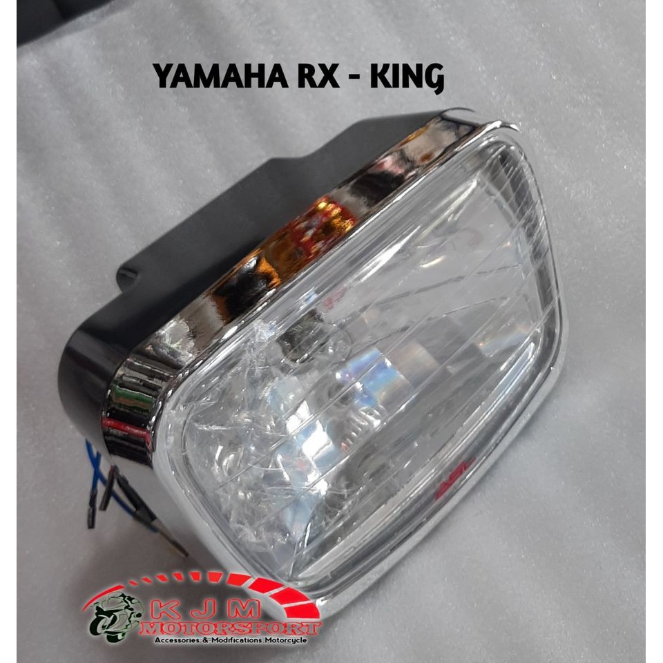 Reflektor Yamaha RX King New Headlamp Lampu Motor Kotak Bukan Original
