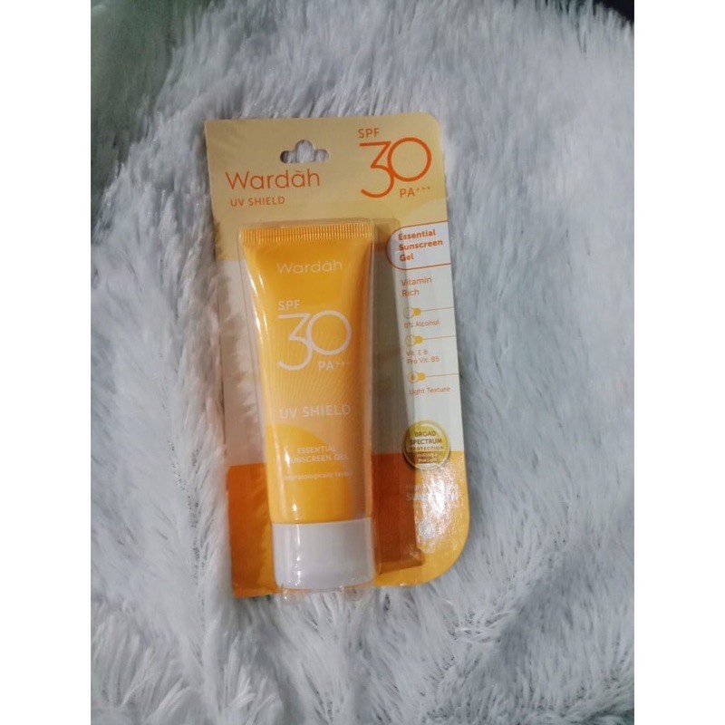Wardah sunscreen sun care SPF 30 kuning