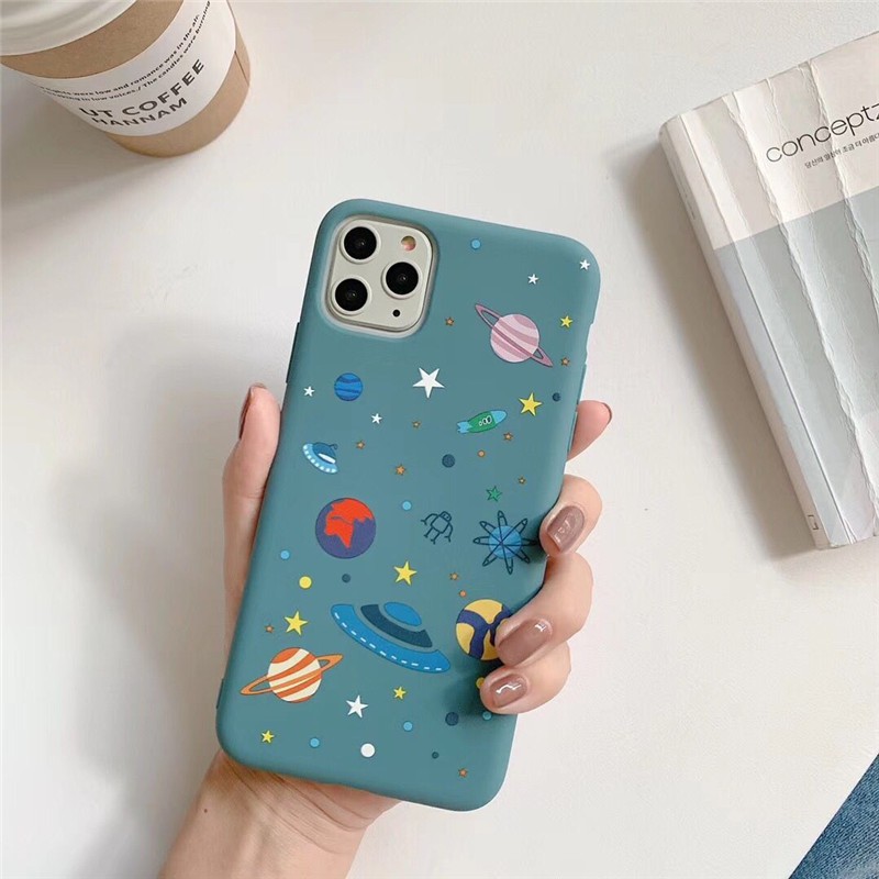 Planet Softcase Printing candy case oppo a71 f1s f1 plus f9 a83 f11 pro f7 f5 redmi 5a j6plus m20 v9