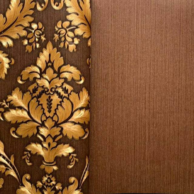 Wallpaper Dinding Motif Batik Kombinasi Polos Baru Murah Shopee Indonesia