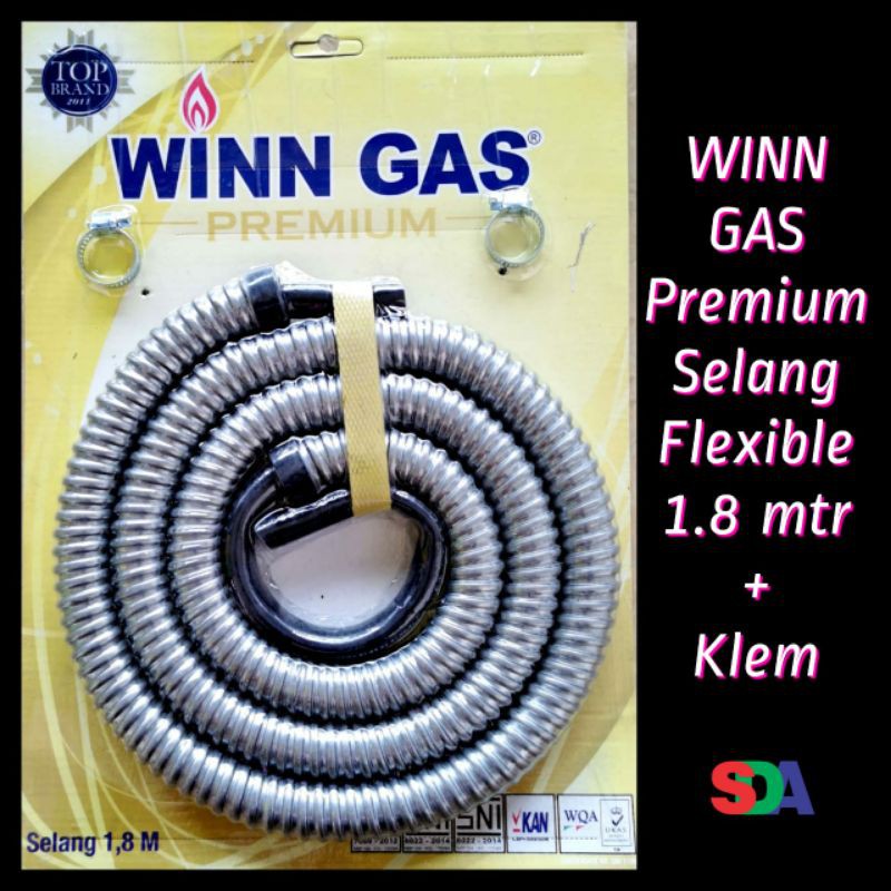 Regulator Winn Gas Selang Saja + Klem