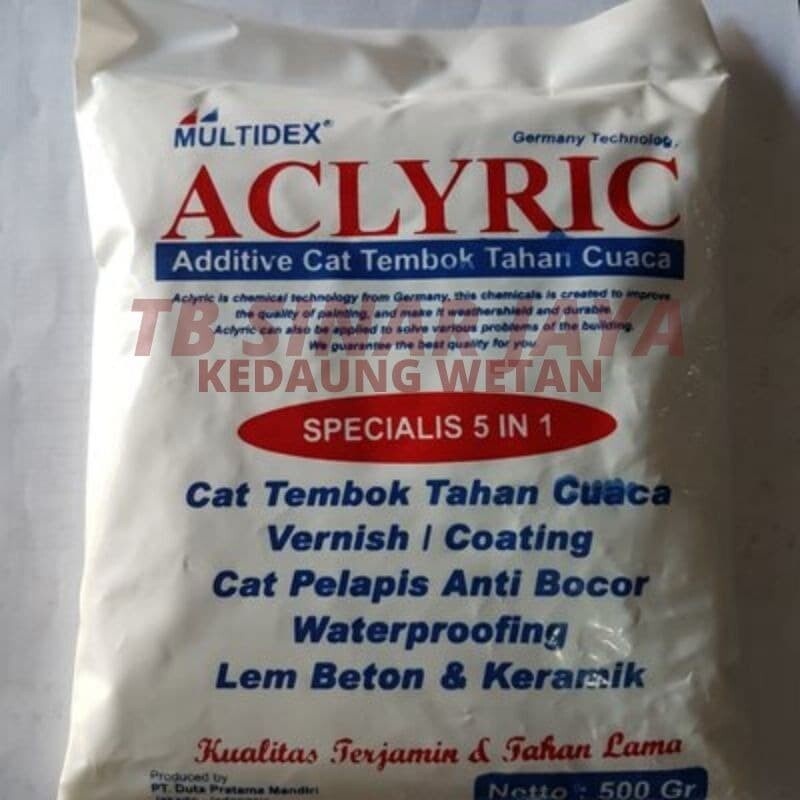 Multidex Aclyric Additive Cat Tembok Tahan Cuaca per 500gr