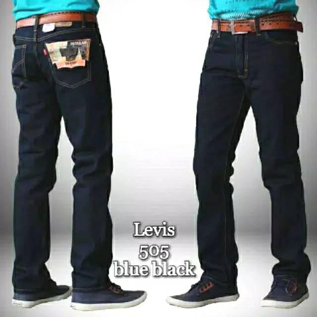 CELANA JEANS PRIA STANDAR REGULER BASIC PANTS 28 - 38