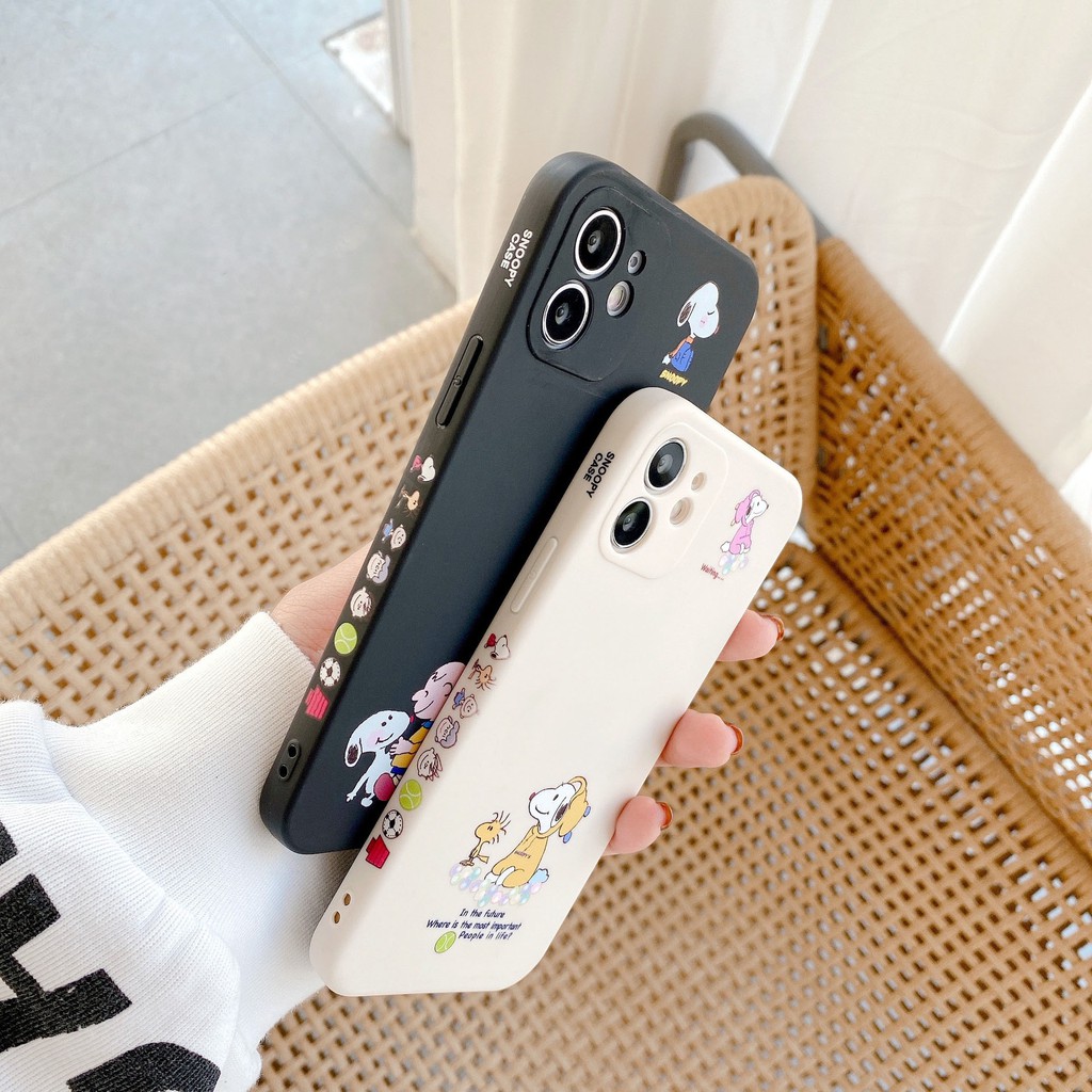 【COD Tangding】Iphone11Pro Max 12 Promax Cartoon Boy Puppy Pattern Anti-fall Phone Case Protection