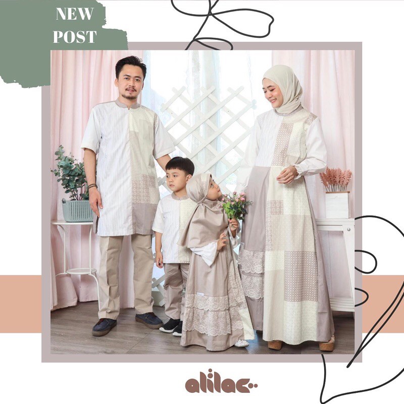 Gamis Couple Alilac Garbera 01