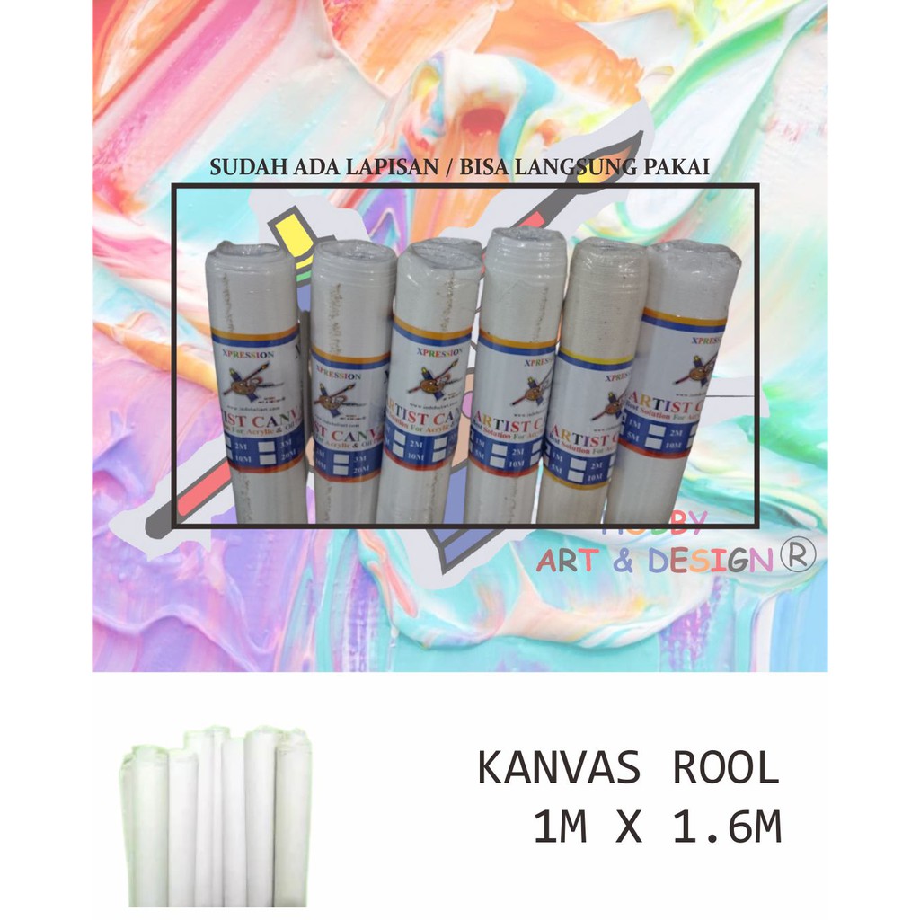 

KANVAS ROOL UKURAN 1M X 160CM