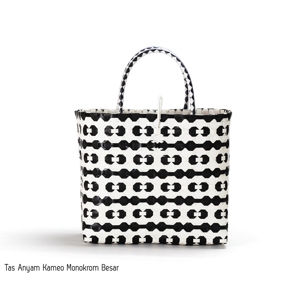 Tas Belanja Monokrom Nayra Besar