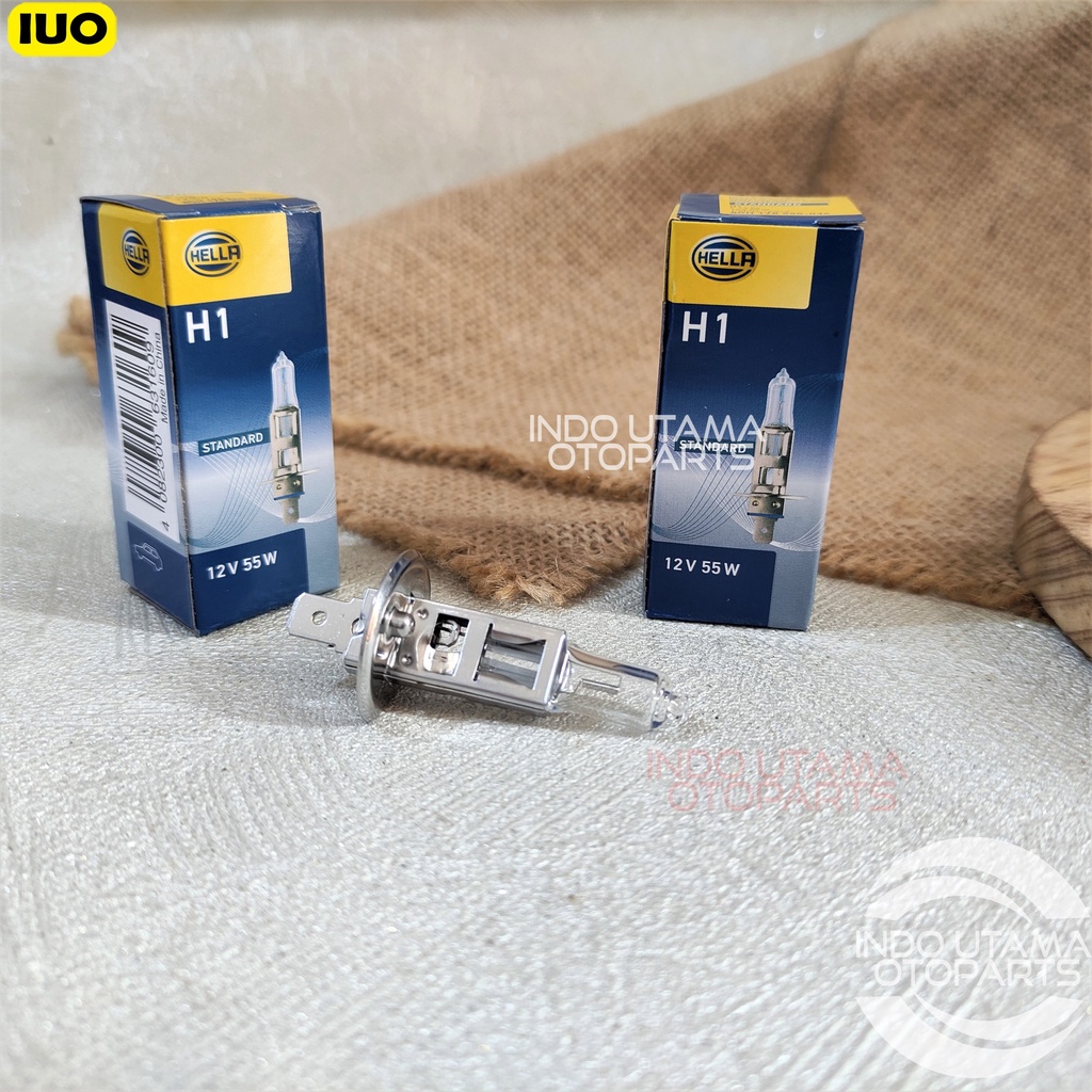 Bohlam lampu halogen Hella H1 12v 55w HELLA