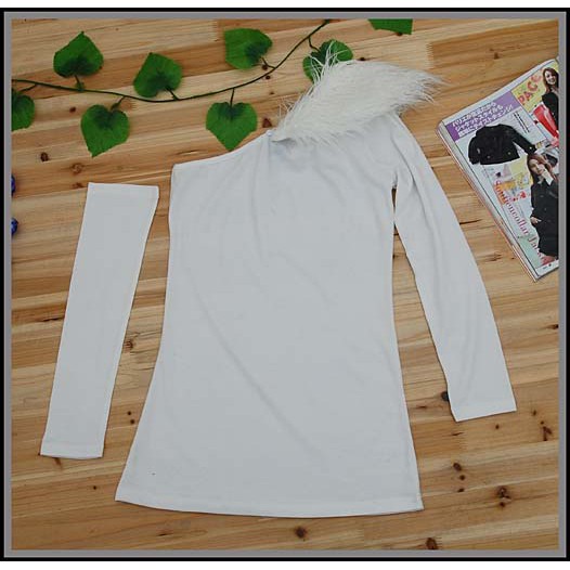 White Casual Dress Import 183701