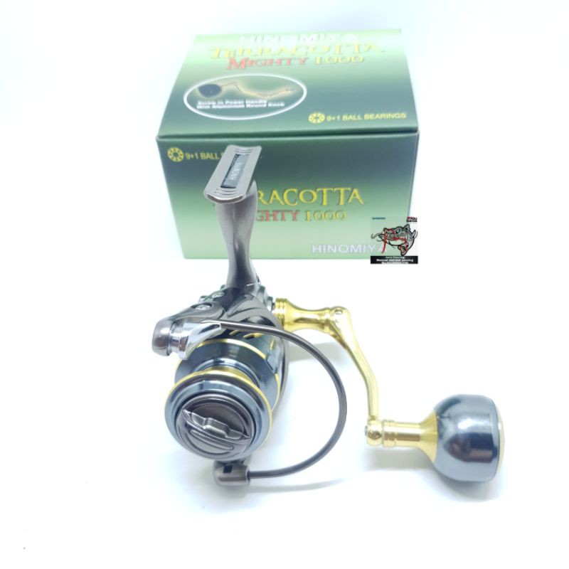 Reel Hinomiya MIGHTY Terracotta Power handle