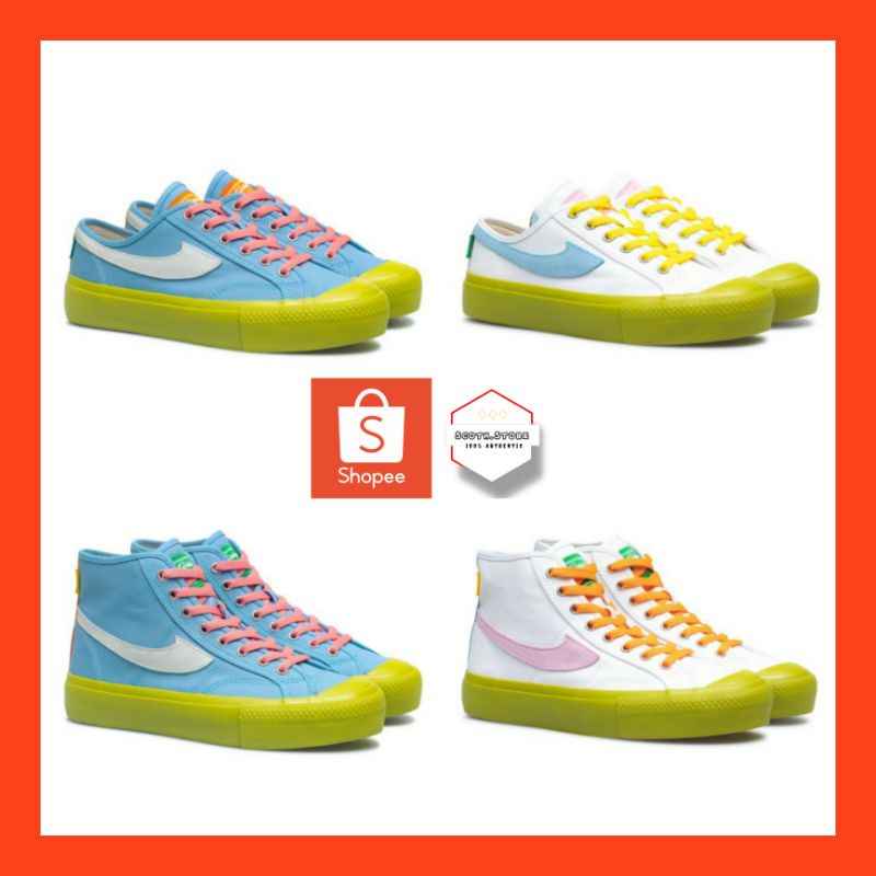 Compass Gazelle Matcha [White/Blue]