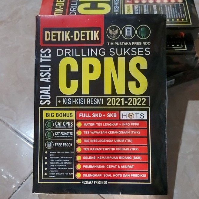 Detik - Detik Drilling Sukses Soal Asli Tes CPNS + Kisi- Kisi Resmi 2021 - 2022