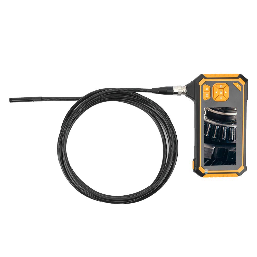 455 Handheld Digital Endoscope 8mm 1080P HD Camera 4.3 inch LCD IPX7