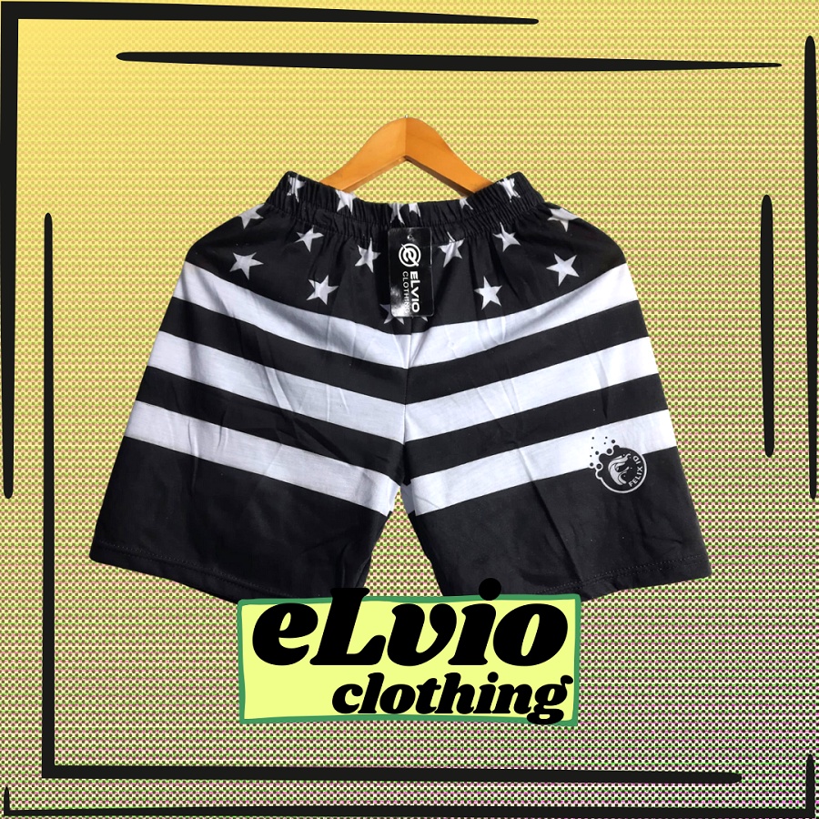 Celana boxer distro premium elvio clothing | Celana pendek | Celana distro