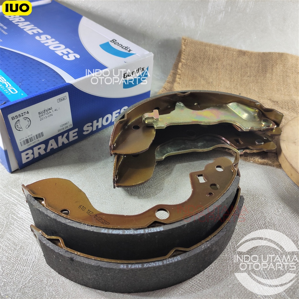 Kampas Rem Belakang Ertiga 1.4L BENDIX Brake Shoe BS 5274