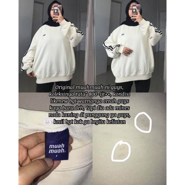 PART I SWEATER OVERSIZE/ CREWNECK THRIFT / PART 2 / SWEATER THRIFT / SWEATER OVERSIZE LENGAN BALON-Ld132 P68 muah”minus