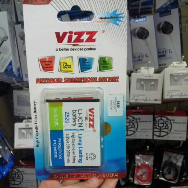 Baterai VIZZ ACER Z520 / Baterai Double Power ACER Z520