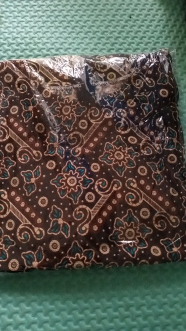 Maura Couple- Sania Ruffle Batik Couple Ori Ndoro Jowi Batik Couple Garansi Termurah